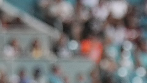 Julian Hill (i) y Tyreek Hill (d) durante un juego de los Dolphins.