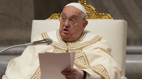 El papa Francisco.