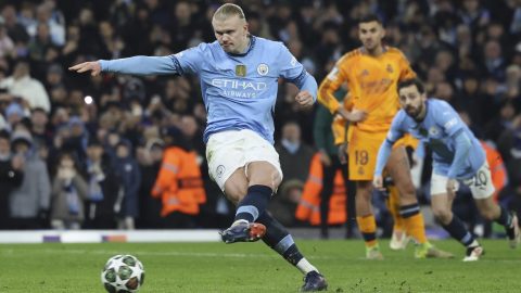 Haaland es la principal carta ofensiva del Manchester City.