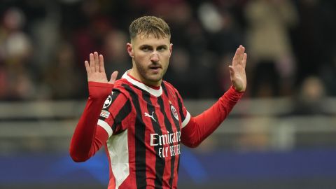 Giménez tiene 3 goles con el AC Milan.
