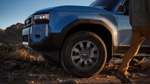 Detalle del Toyota Land Cruiser 2025