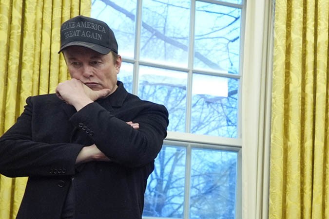 Donald Trump, presidente estadounidense, y Elon Musk, titular del DOGE