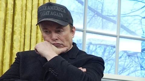Donald Trump, presidente estadounidense, y Elon Musk, titular del DOGE