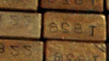 Los lingotes de oro almacenados en e depósito de Fort Knox pueden verse en esta foto del 24 de septiembre de 1974.