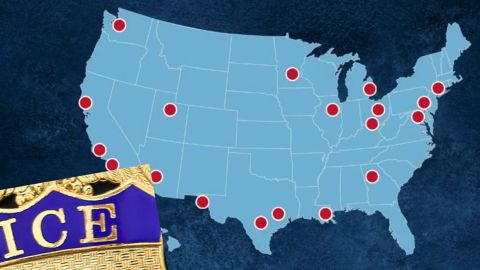 Los agentes de ICE realizan operativos bajo nuevas reglas de Trump.