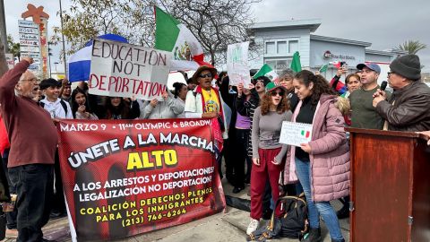 Para el domingo 9 de marzo habrá una marcha contra las políticas antiinmgrantes de Trump en Los Ángeles.