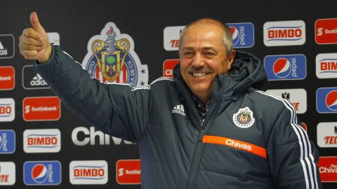 Zapopan, Jalisco 27 de Diciembre 2013.- Presentacion de Juan Manuel Herrero nuevo Presidente Deportivo de Chivas en las instalaciones de Chivas Verde Valle. Foto: Imago7/Juan Mejía.