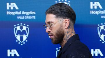 Sergio Ramos firmó un contrato con Rayados de Monterrey hasta diciembre de este año-