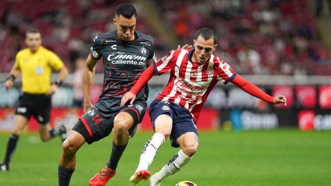 Camberos ha jugado 7 partidos con el primer equipo de las Chivas.