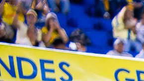 Nicolás Larcamón junto a André Jardine, entrenador del América.