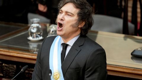 Javier Milei, presidente de Argentina