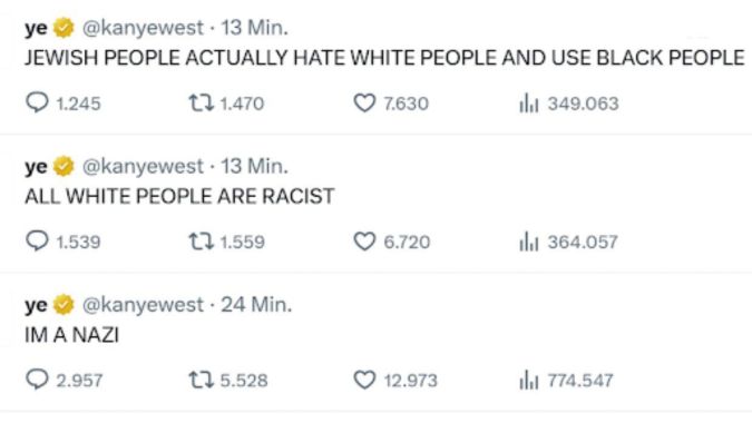 Kanye West antisemitismo
