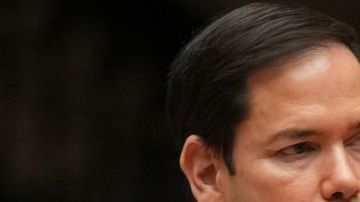 Marco Rubio y Juan Ramón de la Fuente