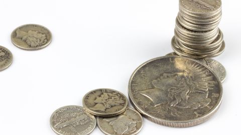 Monedas de un dólar de la paz