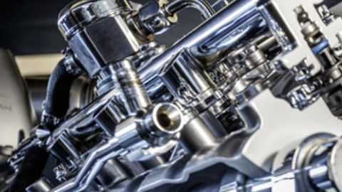 Motor V8 de Mercedes-Benz