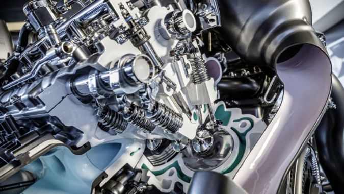 Motor V8 de Mercedes-Benz