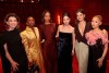 Fernanda Torres, Cynthia Erivo, Zoe Saldaña, Mikey Madison, Monica Barbaro y Ariana Grande en la cena de los nominados a la 97ª edición de los Premios Óscar.