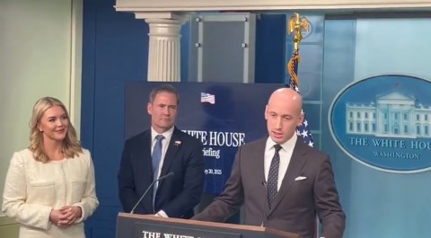 Stephen Miller es el asesor principal de Políticas de la Casa Blanca.