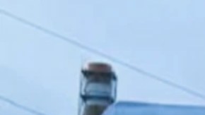 El dron se estrelló contra el escudo exterior que recubre el sarcófago de protección del reactor nuclear dañado de Chernóbil.