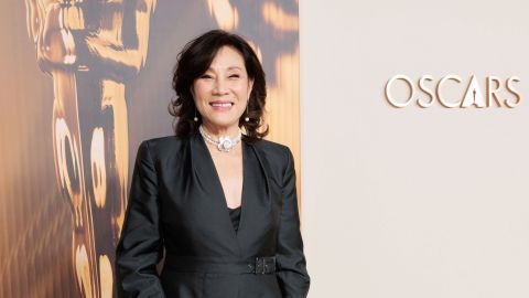 Janet Yang, presidenta de la Academia del Cine, la noche de la cena de los nominados.