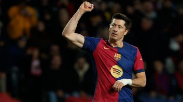 Con 17 goles, Robert Lewandowski continúa siendo el "pichichi" de La Liga.
