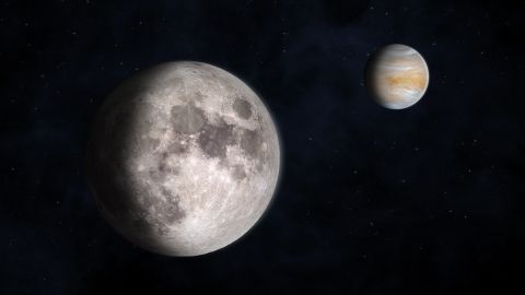 La Luna y Venus forman un aspecto que en astrología se conoce como trígono.