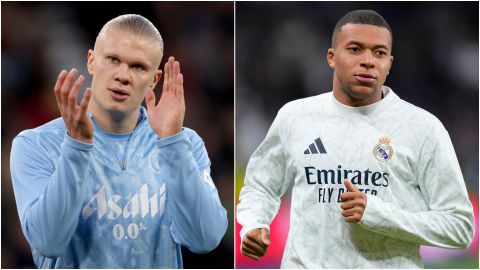 Haaland y Mbappé se verán las caras por primera vez en sus respectivos equipos, pero ya se han enfrentado dos veces en Champions.