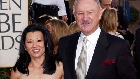 Gene Hackman y su esposa