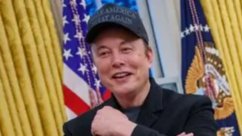Elon Musk y Donald Trump, durante una inusual aparición pública de ambos en la Casa Blanca.