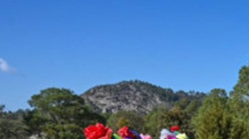 Miembros de la comunidad tarahumara en México.