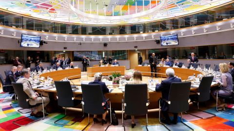 Los líderes de los 27 países del bloque se reunieron en su cumbre de primavera en Bruselas.
