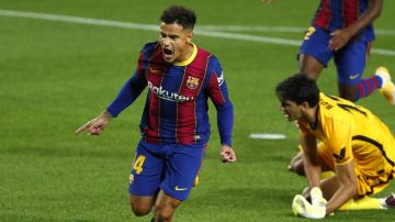 Coutinho con el conjunto blaugrana.