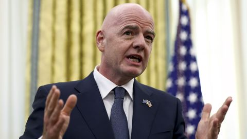 Gianni Infantino, presidente de la FIFA.