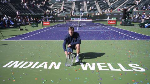 Jack Draper conquistó el título más importante de su carrera este domingo en California.