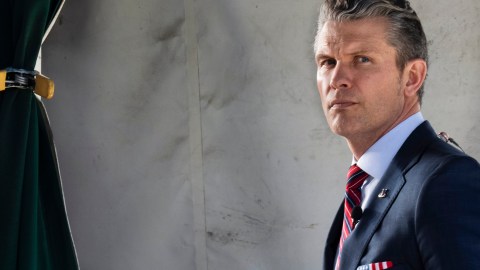 El secretario de Defensa, Pete Hegseth.
