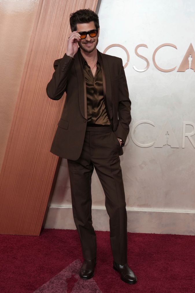 Andrew Garfield en la ceremonia 97 de los Premios de la Academia.