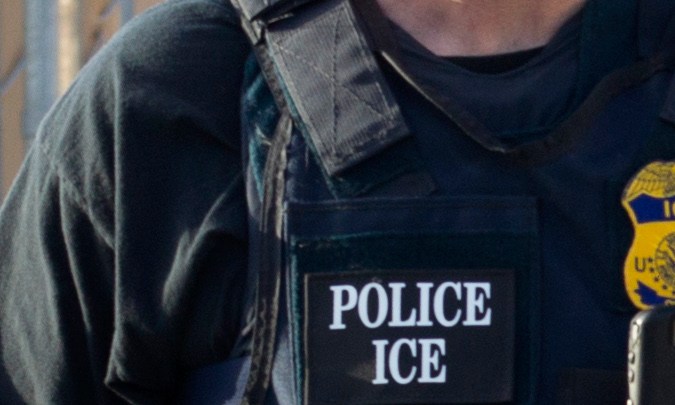 In this March 30, 2012 photo, Immigration and Customs Enforcement (ICE) agents take a suspect into custody as part of a nationwide immigration sweep in Chula Vista, Calif. Federal officials say they arrested more than 3,100 immigrants convicted of serious crimes and fugitives in a six-day nationwide sweep. Officials at U.S. Immigration and Customs Enforcement say the sweep included every state and involved more than 1,900 of the agencys officers and agents. (AP Photo/Gregory Bull)