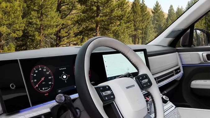 Así es el interior del Hyundai Santa Fe 2025