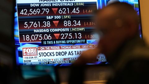 Cae bolsa de valores de Wall Street por aranceles de Trump