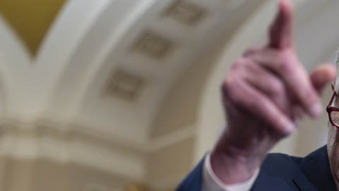 Chuck Schumer, líder de la minoría del Senado
