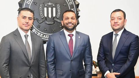 Director del FBI y funcionarios mexicanos