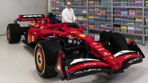 El Ferrari F1 2024 de Lego