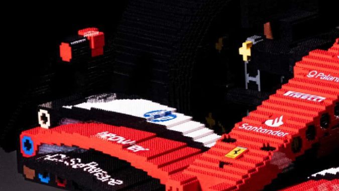 Ferrari F1 2024 de Lego
