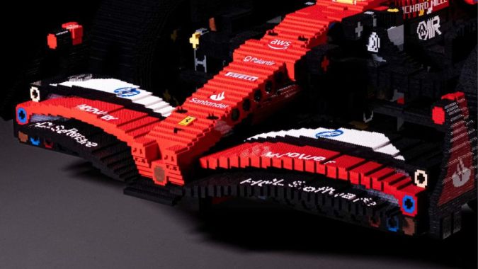 Ferrari F1 2024 de Lego