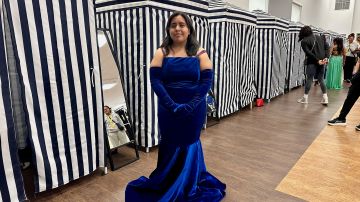 Gabriela Berenice Cortez ya tiene su vestido de graduación.