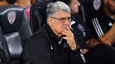 Gerardo Martino durante su etapa con el Inter Miami.