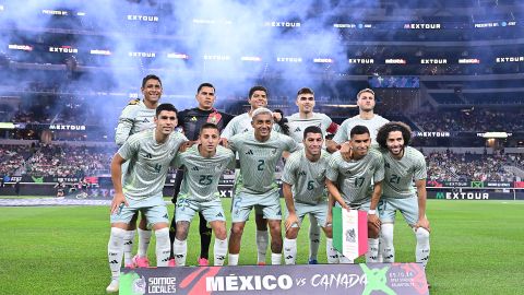 Arlington, Texas, Estados Unidos, 10 de septiembre de 2024. , @@@ durante el partido de preparación del MEXTOUR 2024, entre la Selección Nacional de México y la Selección de Canadá, celebrado en el AT&T Stadium. Foto: Imago7/ Etzel Espinosa