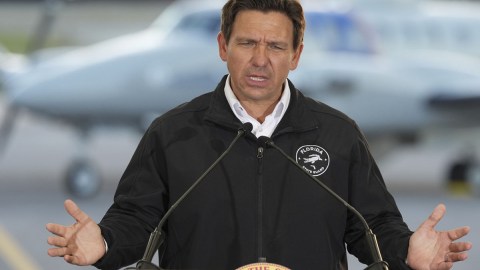 Ron DeSantis, gobernador de Florida