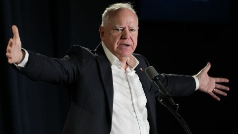 Tim Walz, actual gobernador de Minnesota