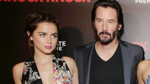 Ana de Armas y Keanu Reeves